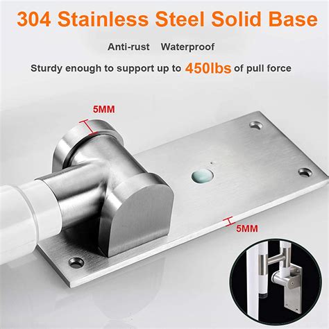 Buy Foldable Toilet Grab Bar Stainless Steel Medical Safety Shower