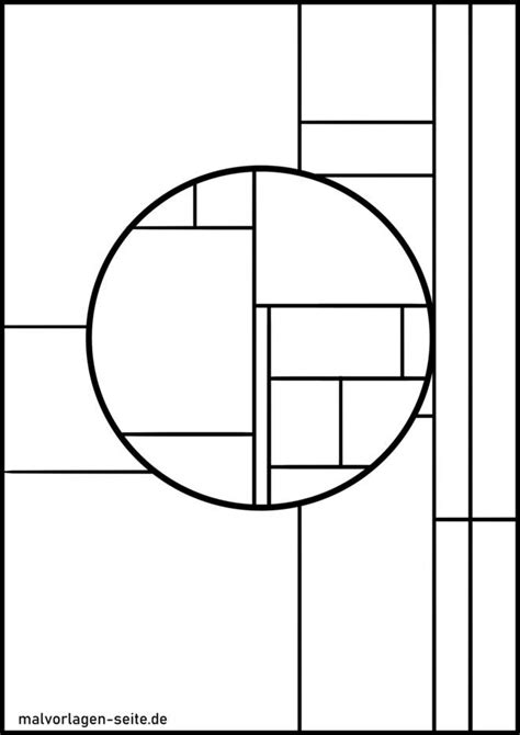 Ausmalbilder Geometrische Formen Kostenlos Herunterladen