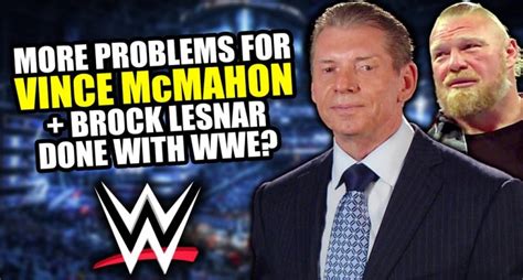 Additional Challenges Arise For Vince McMahon Brock Lesnar Exiting WWE