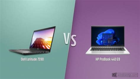 Dell Latitude 7390 Vs HP ProBook 440 G9 Full Specs Comparison