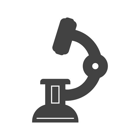 Microscope Glyph Black Icon Vector Art At Vecteezy