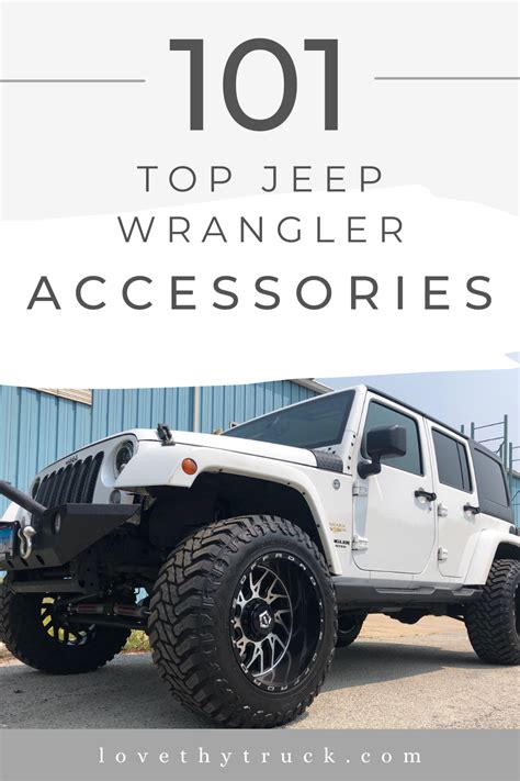 The 101 best jeep wrangler accessories 2023 – Artofit