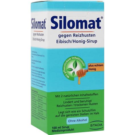 Silomat Gegen Reizhusten Eibisch Honig Sirup Ml Pzn