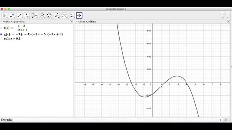 C Mo Cambiar La Escala De Los Ejes En Geogebra Youtube