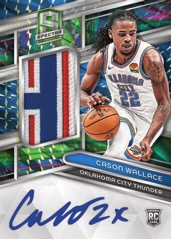 Panini Spectra Basketball Checklist Set Details Boxes