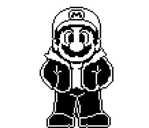 Pixilart - Undertoad mario sprite by RyanNotHere