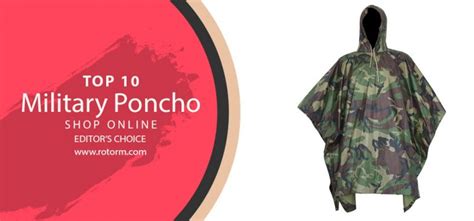 Best Military Poncho 2023 Tactical Poncho Review Guide Editors Choice