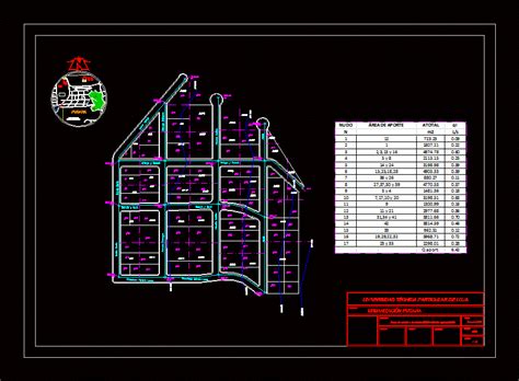 Alcantarillado Pluvial En Autocad Librer A Cad