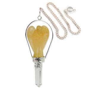 Citrine Dowser Angel Dowser Pendulum Crystal Dowser For Reiki