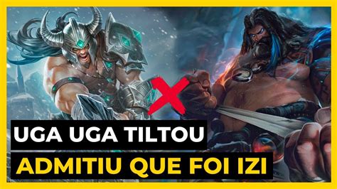 Apanhou Tanto No Jogo Que Mandou Um Top Izi Tryndamere X Udyr