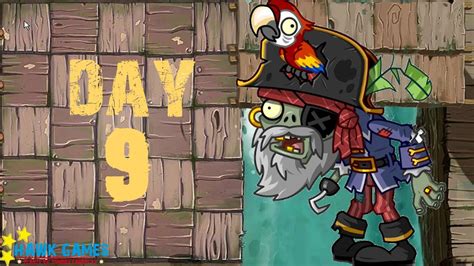 Plants Vs Zombies 2 Pirate Seas Day 9 Pirate Captain Zombie No Premium Youtube