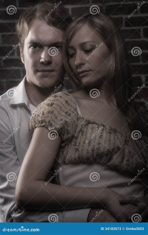 Portrait Of Beautiful Man And Woman Stock Image Image Of Gentle