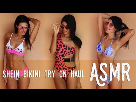 Relaxing Asmr Bikini Haul Try On