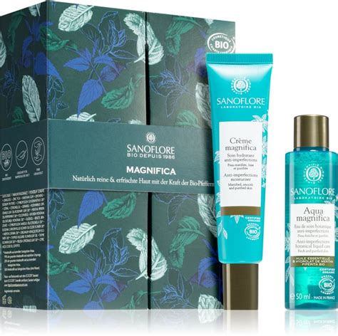 Sanoflore Magnifica coffret cadeau pour peaux à imperfections notino fr