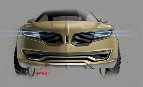 Lincoln Mkx Concept Design Sketch By Andrea Di Buduo Car Body Design