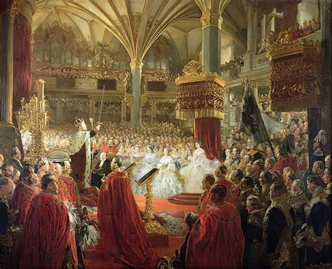 The Coronation Of King William I In K Nigsberg In C