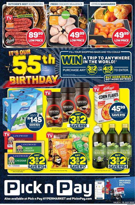 Pick N Pay Current Catalogue 2022 07 04 2022 07 10