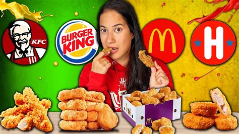 Тестваме ТОП 4 Fast Food Chicken Nuggets Youtube