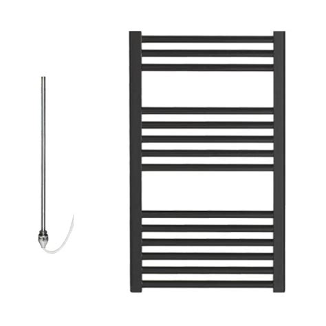 BRAY Straight Or Flat Heated Towel Rail Warmer Radiator White