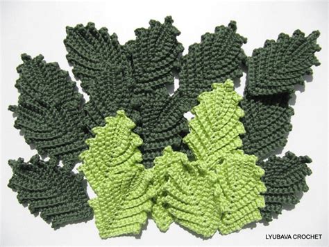 30 Crochet Leaf Patterns and Vine Patterns | Crochet News