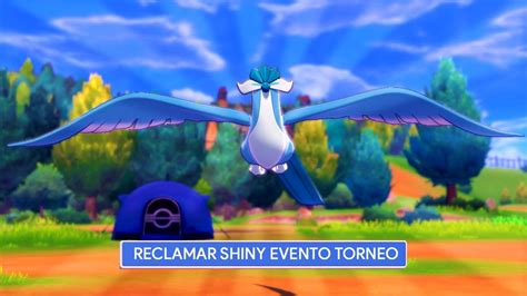 Conseguir Evento Articuno Galar Shiny Para Pokemon Espada Y Escudo