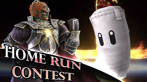 Super Smash Bros Wii U Home Run Contest 5000 Ft Ganondorf YouTube