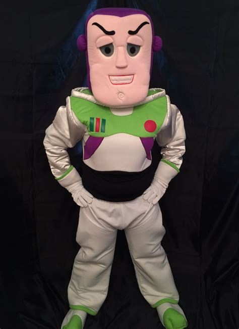 Buzz Lightyear Toy Story Costume Hire Mascot Costumes Trading Card