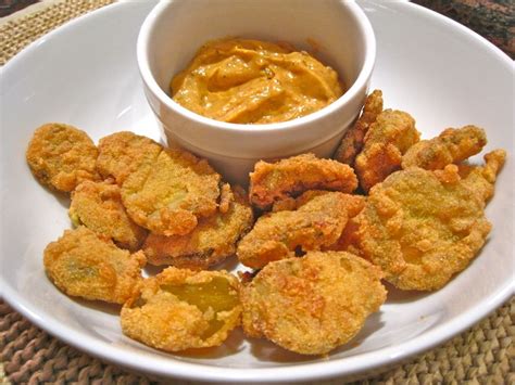 Fried Pickles With Creole Dipping Sauce Recipes Pickling Recipes