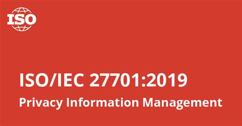 Iso Iec About The New Privacy Information Management Standard