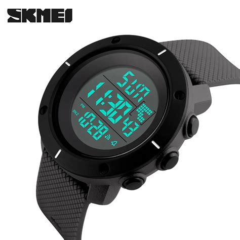 Skmei Digital Watch Men Sports M Waterproof Quartz Large Dial Hours