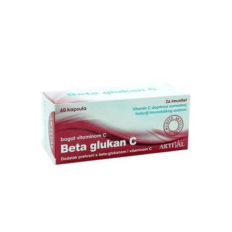 Aktival Beta Glukan Caps X Mg Ljekarna Lifepharm