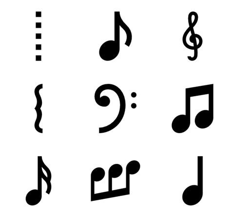 Music Notes Symbols Png