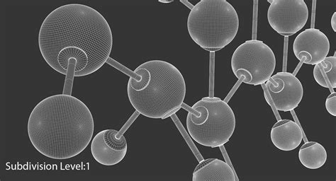 Glucose open chain molecule 3D - TurboSquid 1420704