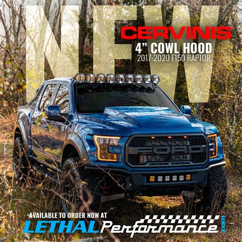 Cervinis 4 Cowl Hood For Gen2 Raptor Now Available Lethal