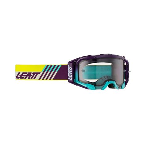 Очки Leatt Velocity 5.5 Indigo Light Grey 58% 8023020310