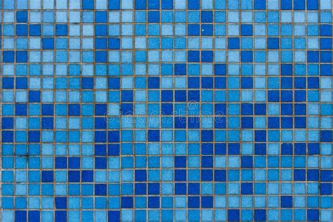 Photo of blue mosaic tiles stock image. Image of home - 91375871