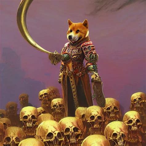 Anthropomorphic Shiba Inu Wearing Gold Armor Stable Diffusion OpenArt