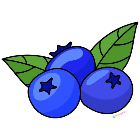 Free Blueberry Clipart Royalty Free Pearly Arts