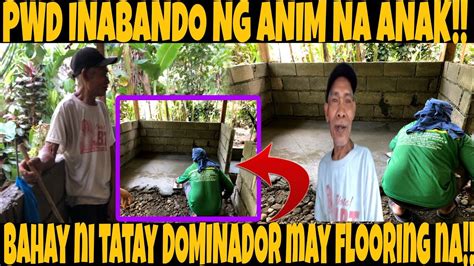 ANG MULING PAGTULONG SA PAGGAWA NG BAHAY NI TATAY DOMINADOR YouTube