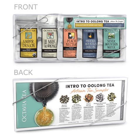 Intro To Oolong Tea Sampler Set Octavia Tea