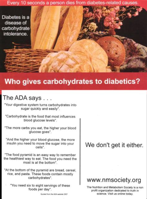 Who Gives Carbohydrates To Diabetics? – Fat Head