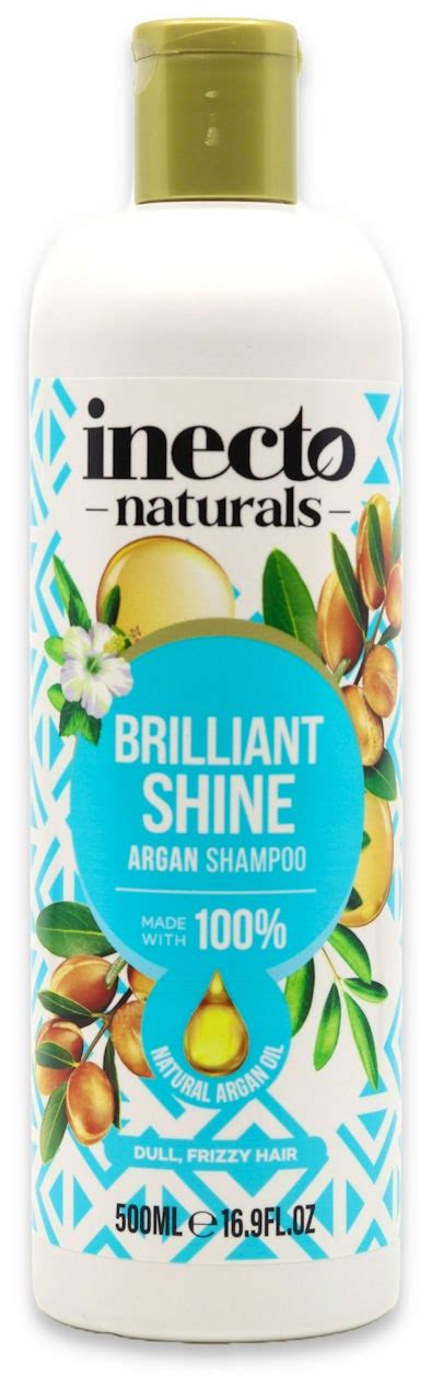 Inecto Naturals Brilliant Shine Argan Shampoo 500ml Medino