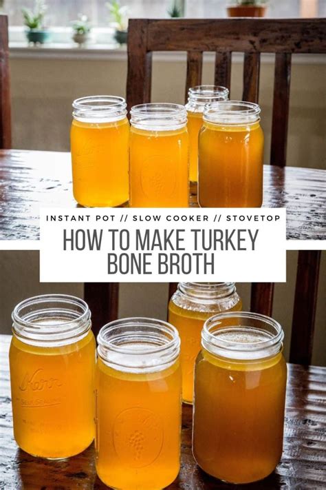 How To Make Turkey Bone Broth The Roasted Root