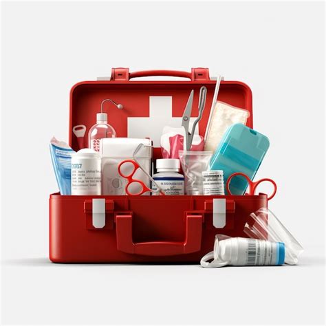 Premium Photo | Emergency medical kit