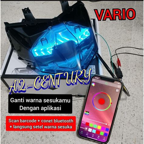 Jual STOPLAMP VARIO LED NEW RGB STOPLAMP BINTIK VARIO LAMPU BELAKANG