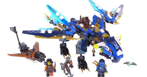 LEGO Ninjago 2016 Jay S Elemental Dragon Review 70602