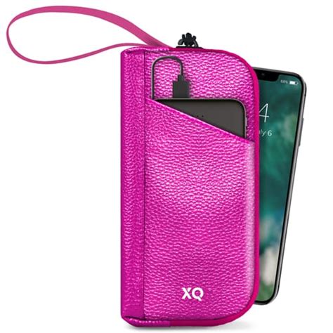 Xqisit Sterilizer Case With 5000 MAh Power Bank Fuchsia WirelessWorld