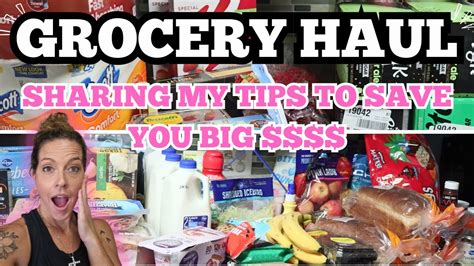 Huge Weekly Grocery Haul With Pricesmy Tips And Tricks To Save You