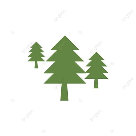 Pine Tree Christmas Landscape Abstract Mountain Vector, Landscape ...