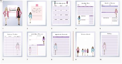 Girl Boss Planner Simply Couture Plr